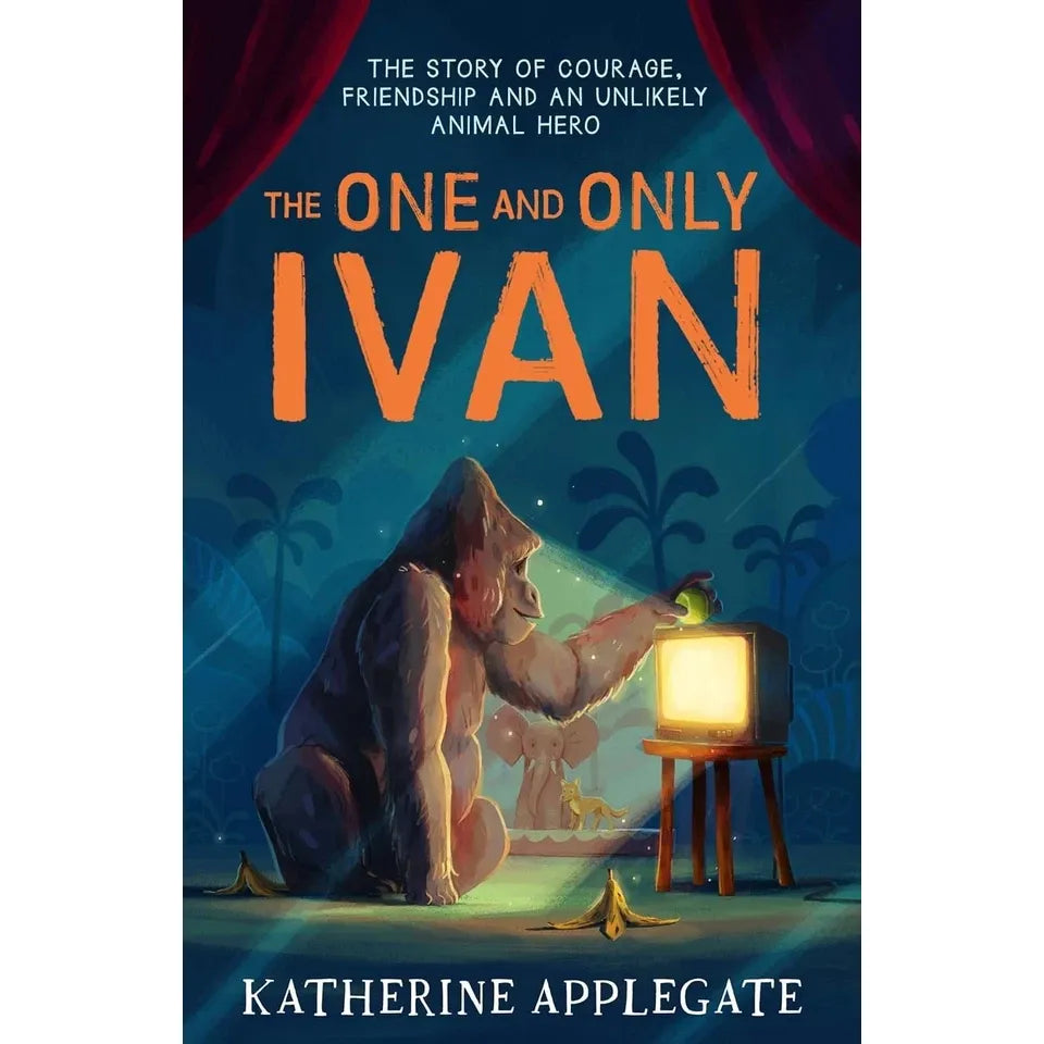 Katherine Applegate Collection 4 Books Set (Crenshaw, The One and Only Ivan, The One and Only Bob, The One and Only Ruby)