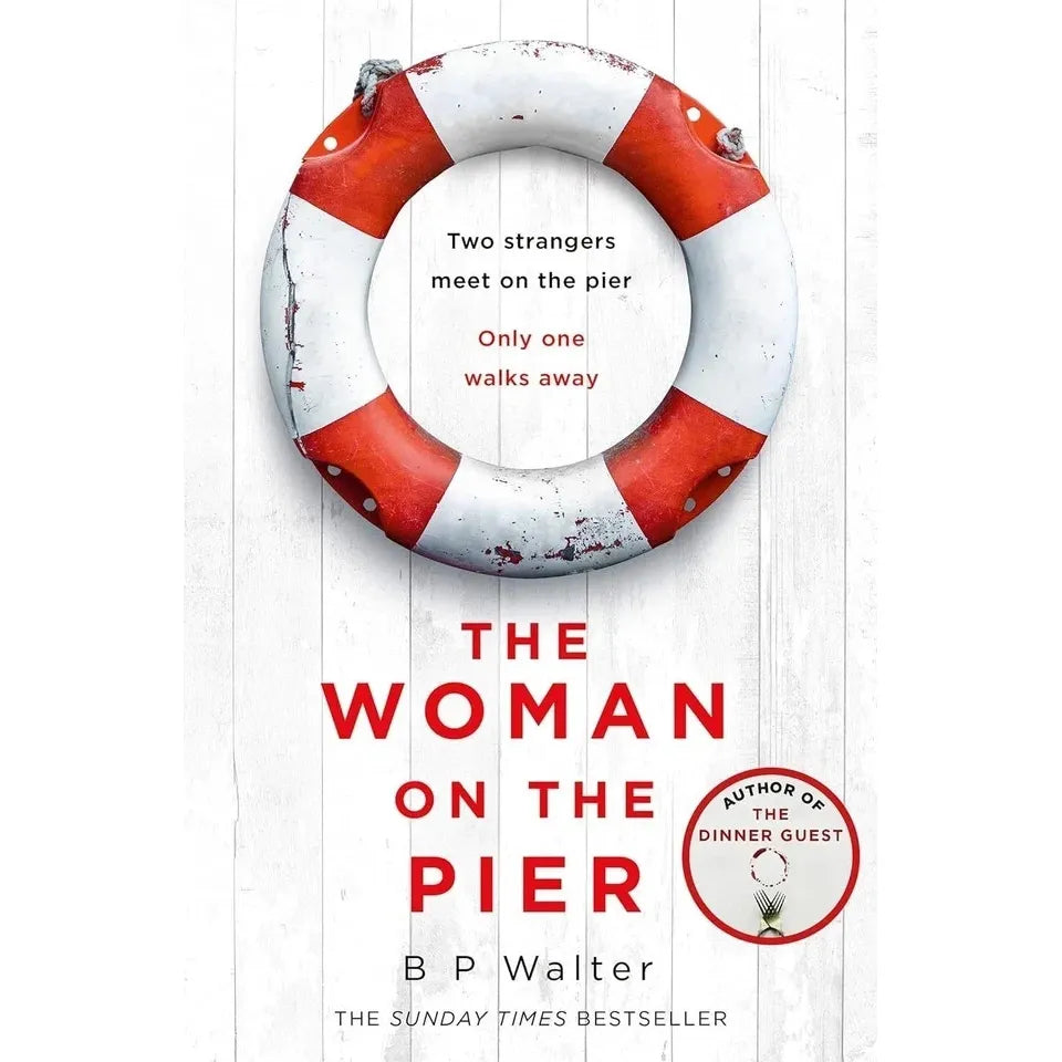 B. P. Walter Collection 4 Books Set (The Dinner Guest, The Woman on the Pier, The Locked Attic and Notes on a Murder)