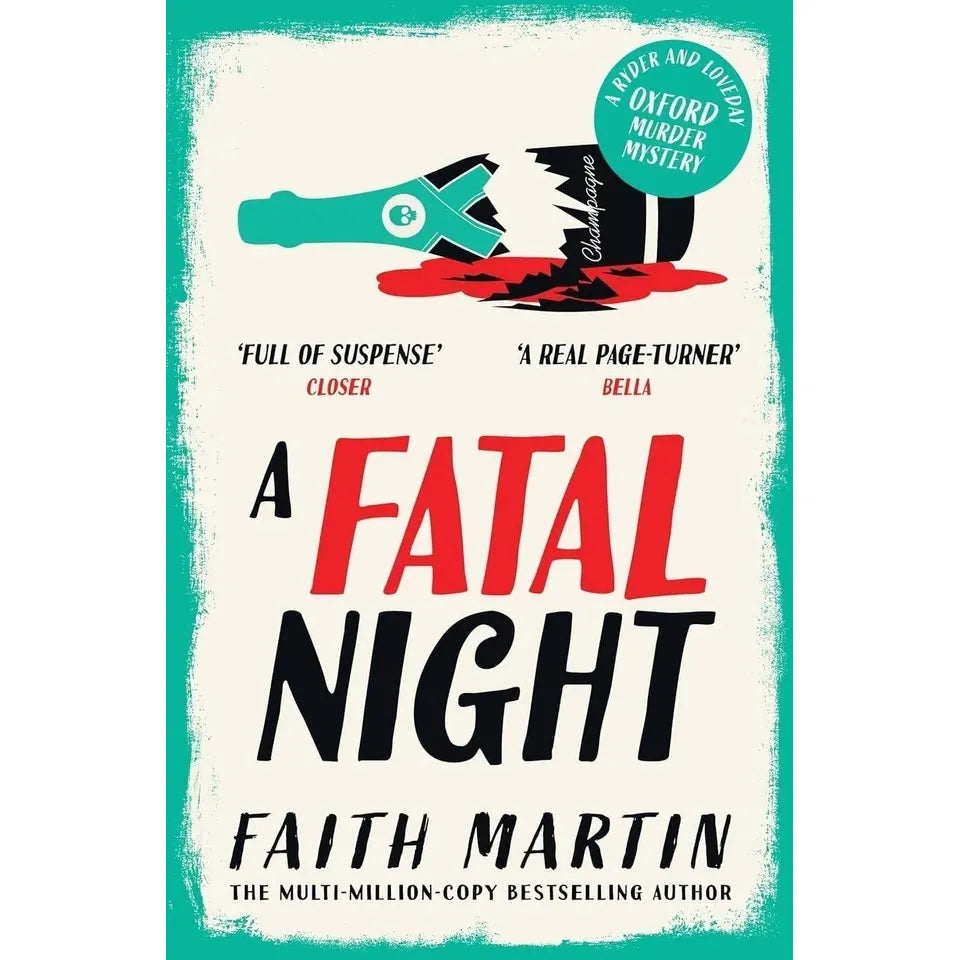 Ryder and Loveday Series 1-8 Books Collection Set By Faith Martin (A Fatal Obsession, A Fatal Mistake, A Fatal Flaw, A Fatal Secret, A Fatal Truth, A Fatal Affair, A Fatal Night and A Fatal End)