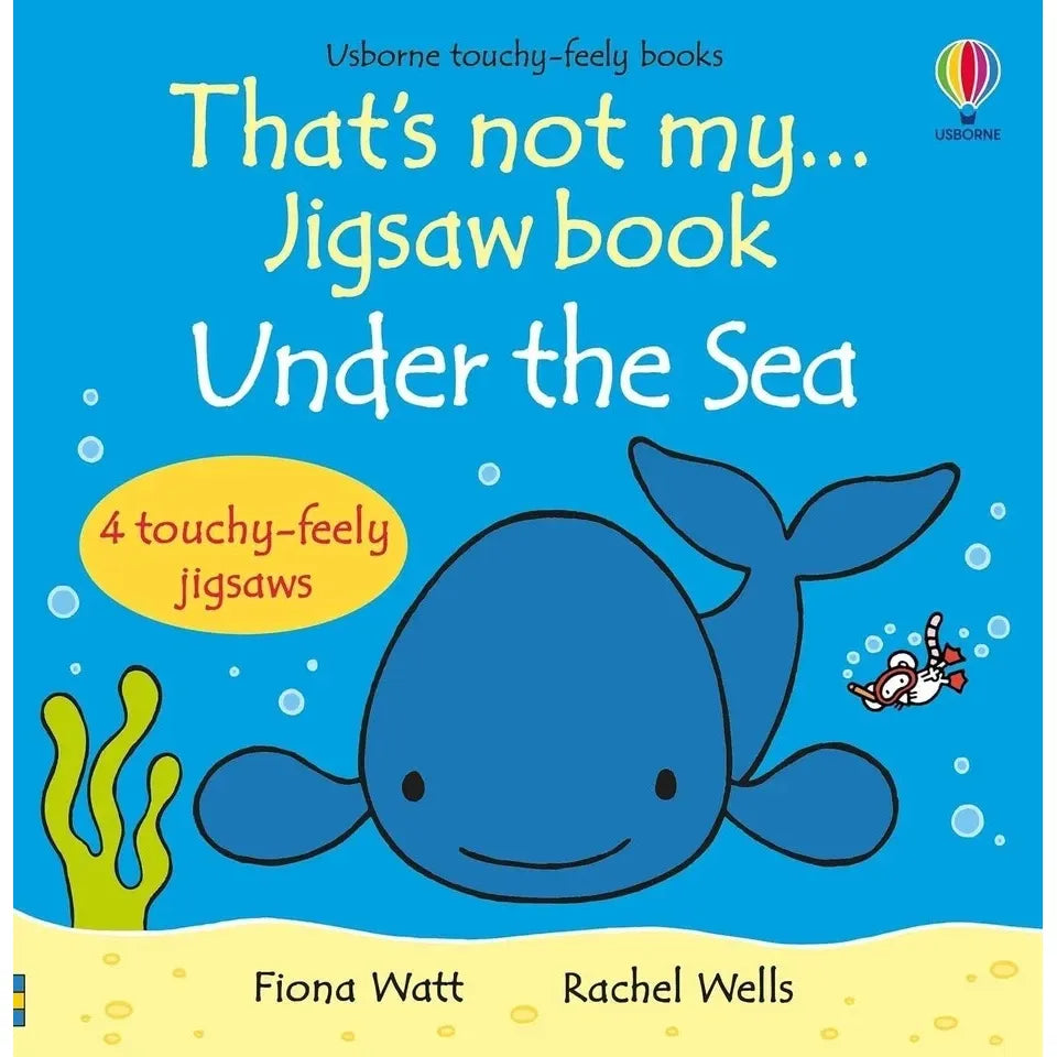 That's not my jigsaw book Collection 3 Books Set by Fiona Watt (Farm Animals, Under the sea and Pets)
