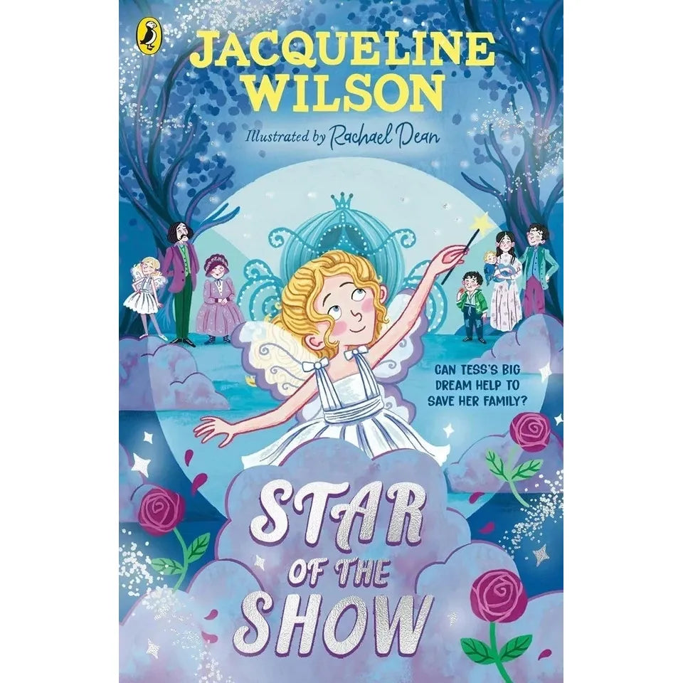 Jacqueline Wilson Collection 5 Books Set (The Primrose Railway Children, Project Fairy, The Other Edie Trimmer, The Girl Who Wasn't There and Star of the Show)
