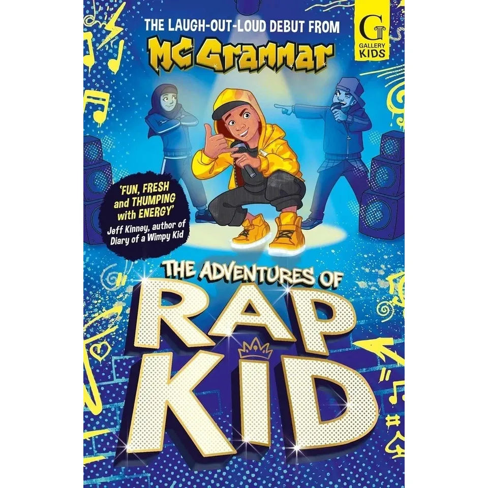 The Adventures of Rap Kid Series by MC Grammar 2 Books Collection Set (The Adventures of Rap Kid and Adventures of Rap Kid The G.O.A.T)