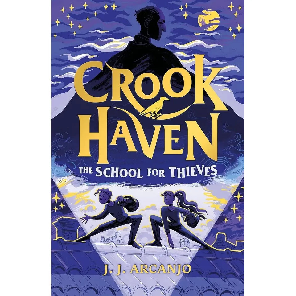 Crookhaven Series By J.J. Arcanjo 5 Books Collection Set (The School for Thieves, The Forgotten Maze, The Island Heist, The Impossible Fortress and The Thieves' Revenge)