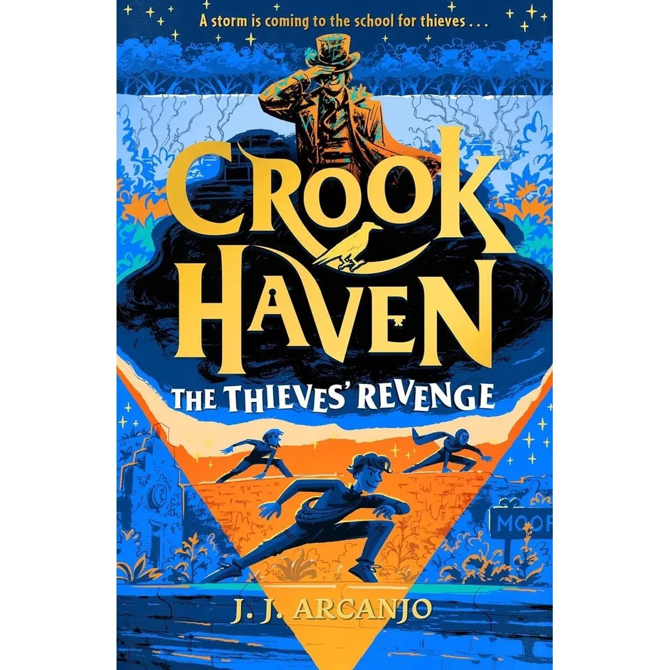 Crookhaven Series By J.J. Arcanjo 5 Books Collection Set (The School for Thieves, The Forgotten Maze, The Island Heist, The Impossible Fortress and The Thieves' Revenge)
