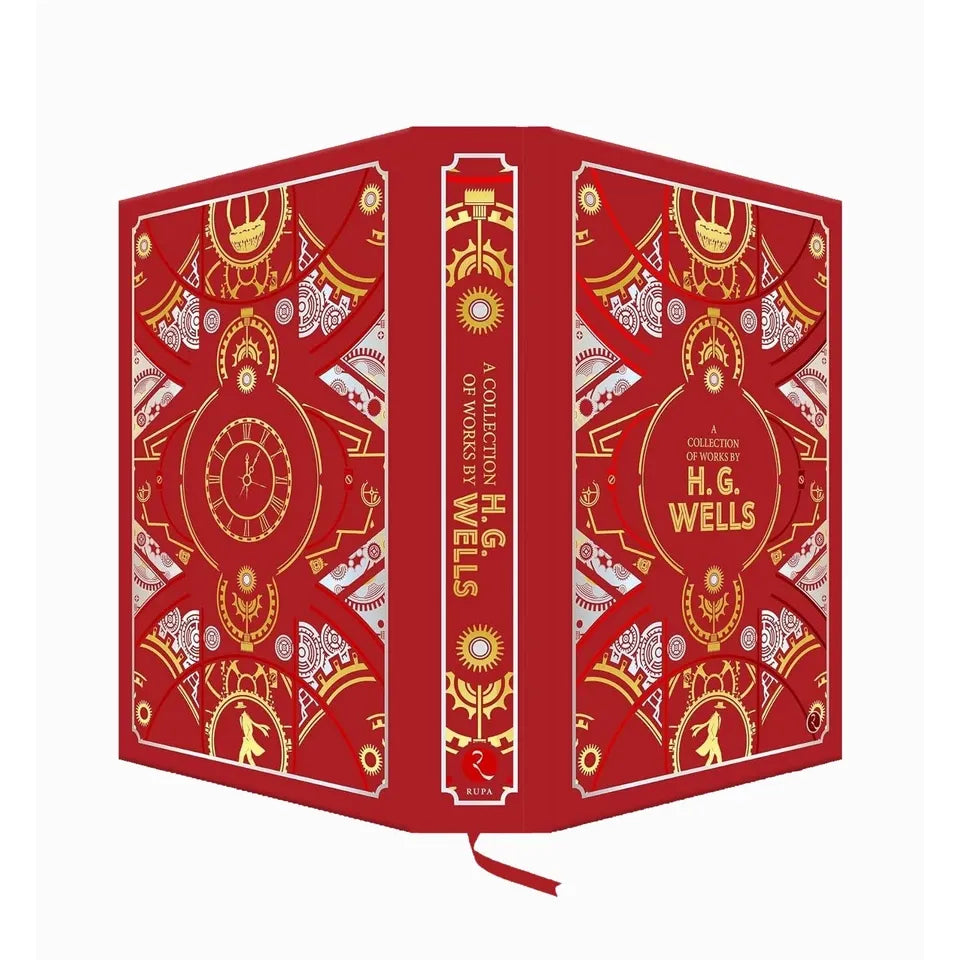 H.G. Wells A Collection Of Works Deluxe Leather Bound  by H.G. Wells