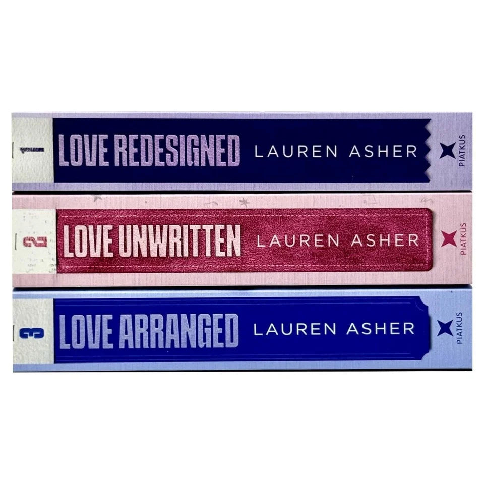Lakefront Billionaires Series 3 Books Collection Set (Love Redesigned, Love Unwritten & Love Arranged)