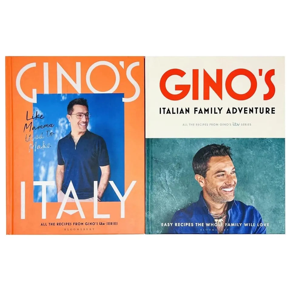 Gino D'Acampo 2 Books Collection Set Gino's Italy, Gino’s Italian Family Adventure