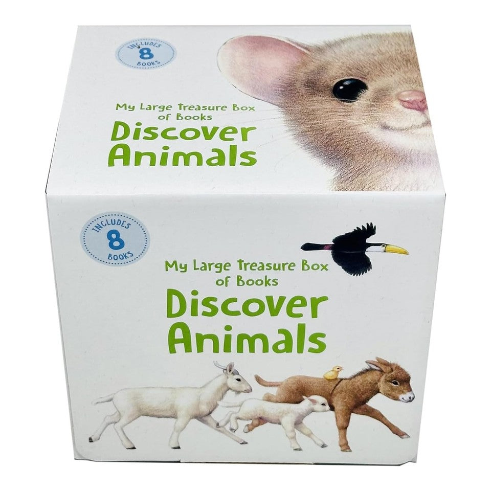 My Large Treasure Box of Books: Discover Animals Includes 8 Books Collection Set