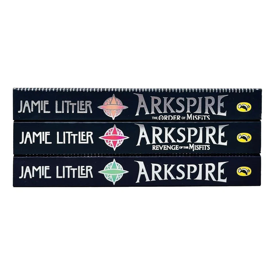 Arkspire Series 3 Books Collection Set by Jamie Littler (The Order of Misfits, Revenge of the Misfits)
