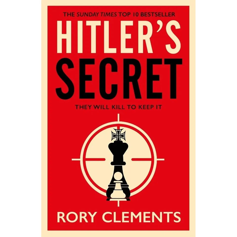 Tom Wilde Series 4 Books Collection Set By Rory Clements (Corpus, Nucleus, Nemesis and  Hitler's Secret)