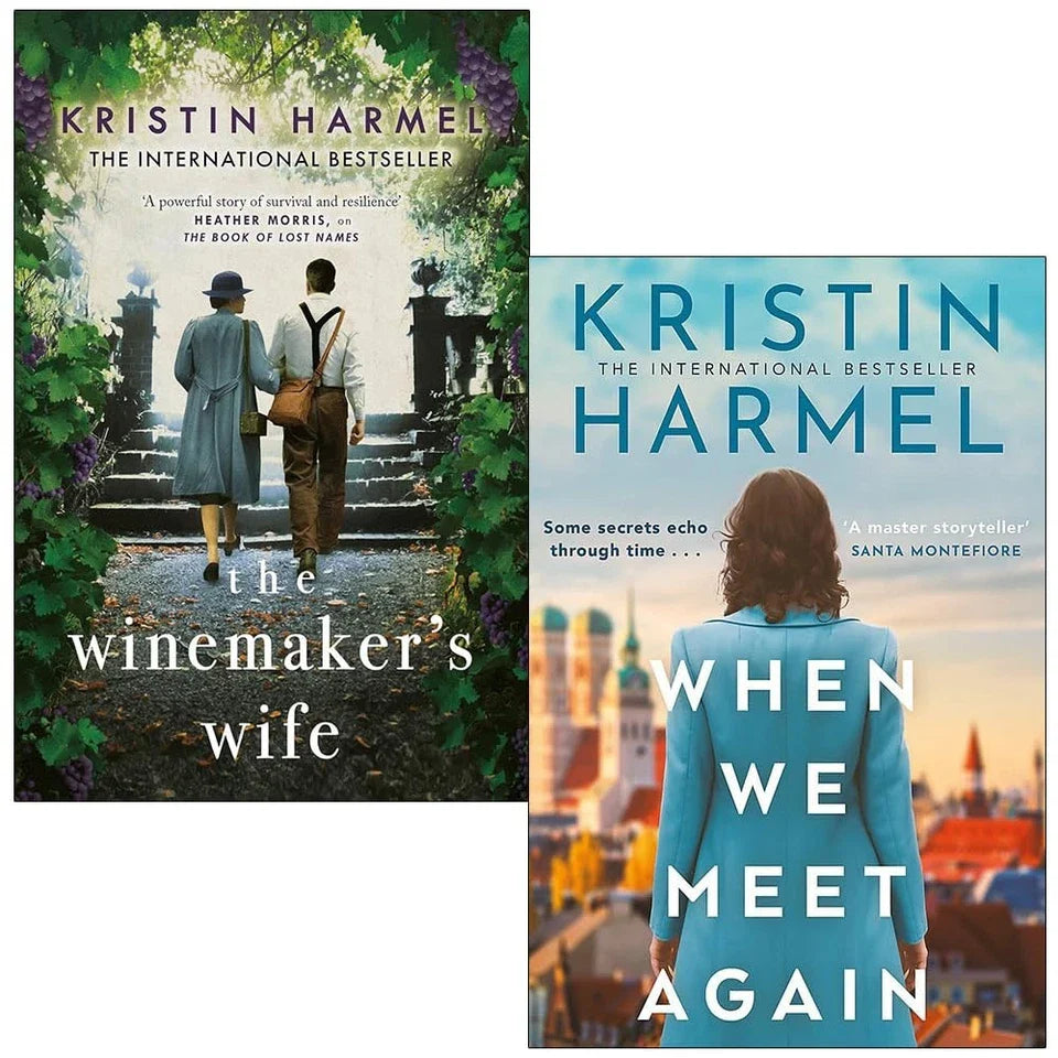 Kristin Harmel Collection 2 Books Set (When We Meet Again,The Winemaker's Wife)