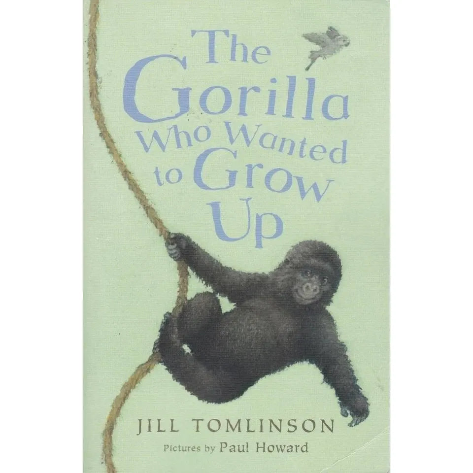 Jill Tomlinson's Favourite Animal Tales 2 Books Collection Set (Aardvark Who Wasn't Sure, Gorilla Who Wanted to Grow Up)