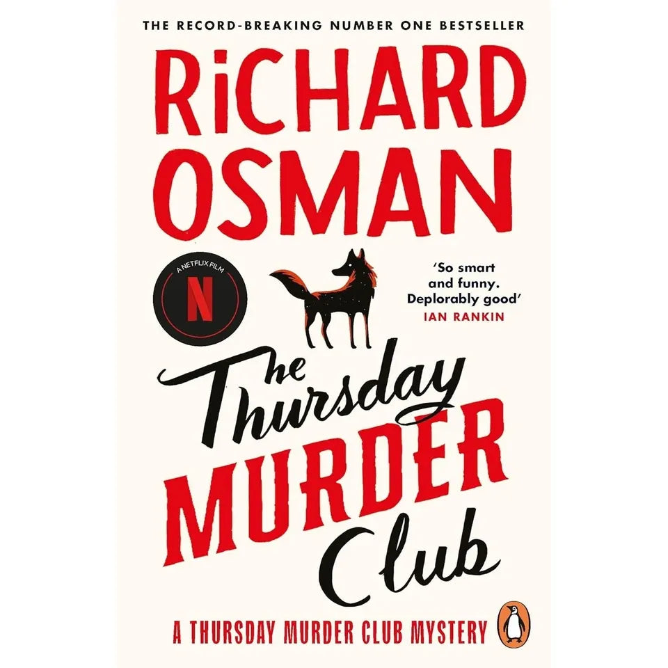 Thursday Murder Club Series 5 Books Collection Set by Richard Osman Last Devil