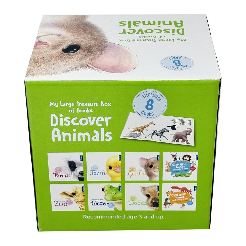 My Large Treasure Box of Books: Discover Animals Includes 8 Books Collection Set