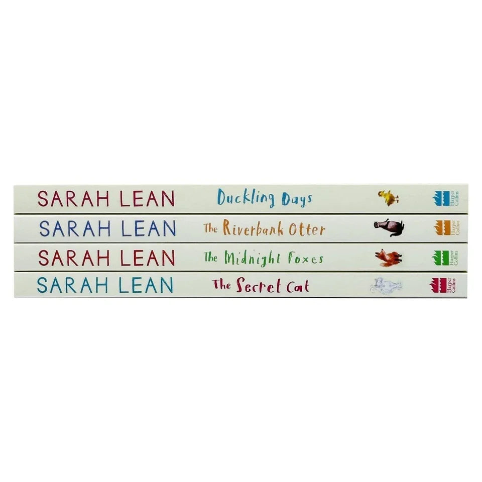 Tiger Days Series 1-4 Books Collection Set by Sarah Lean Duckling Days, Midnight Fox