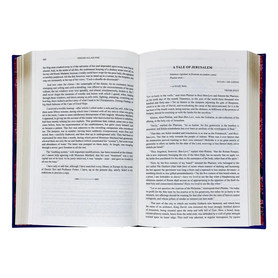 The Complete Tales and Poems of Edgar Allan Poe Deluxe Leather-Bound