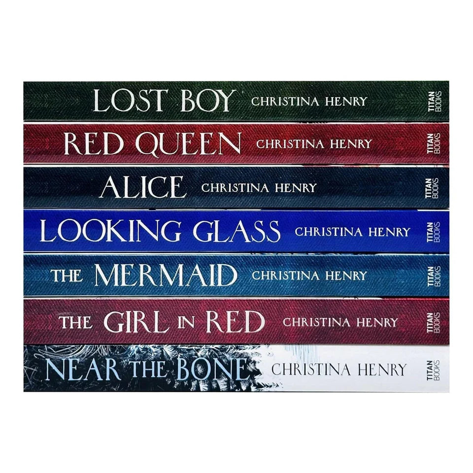 Christina Henry 7 Books Collection Set (Alice, Red Queen, Looking Glass, Lost Boy, The Mermaid, The Girl in Red, Near the Bone)
