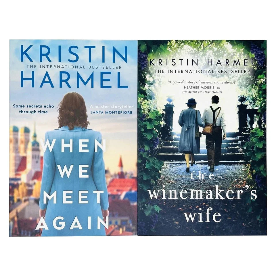 Kristin Harmel Collection 2 Books Set (When We Meet Again,The Winemaker's Wife)