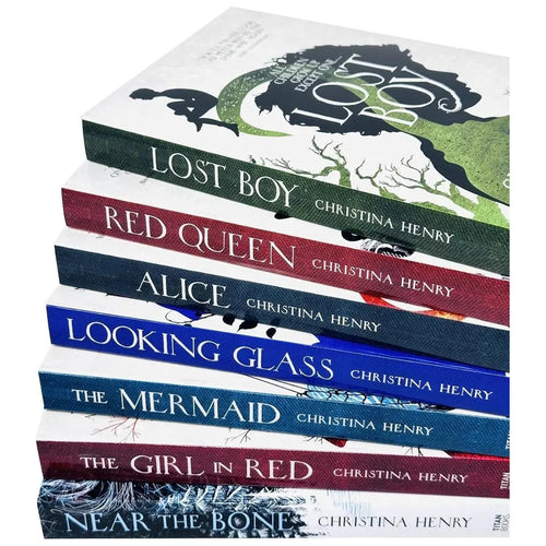 Christina Henry 7 Books Collection Set (Alice, Red Queen, Looking Glass, Lost Boy, The Mermaid, The Girl in Red, Near the Bone)