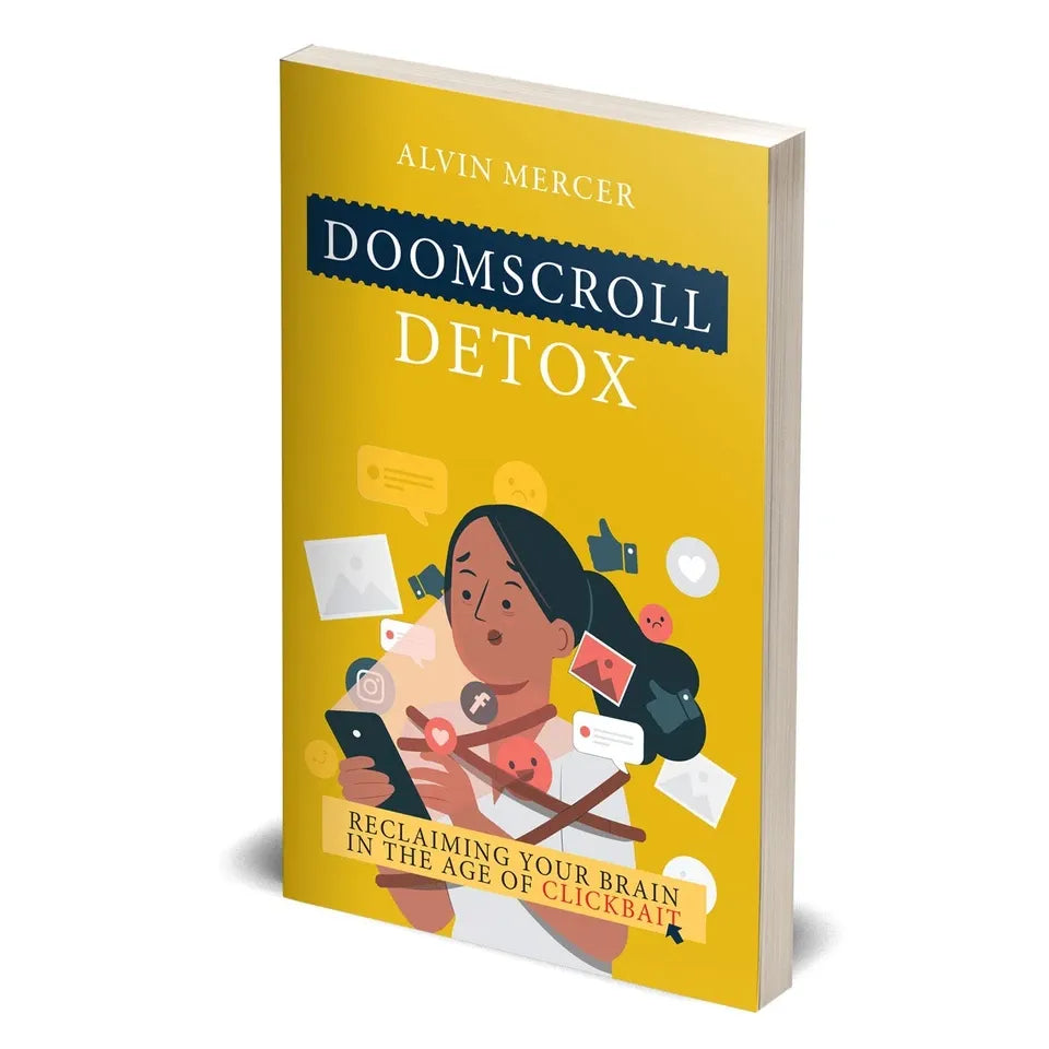 Doomscroll Detox: Reclaiming Your Brain in the Age of Clickbait by Alvin Mercer