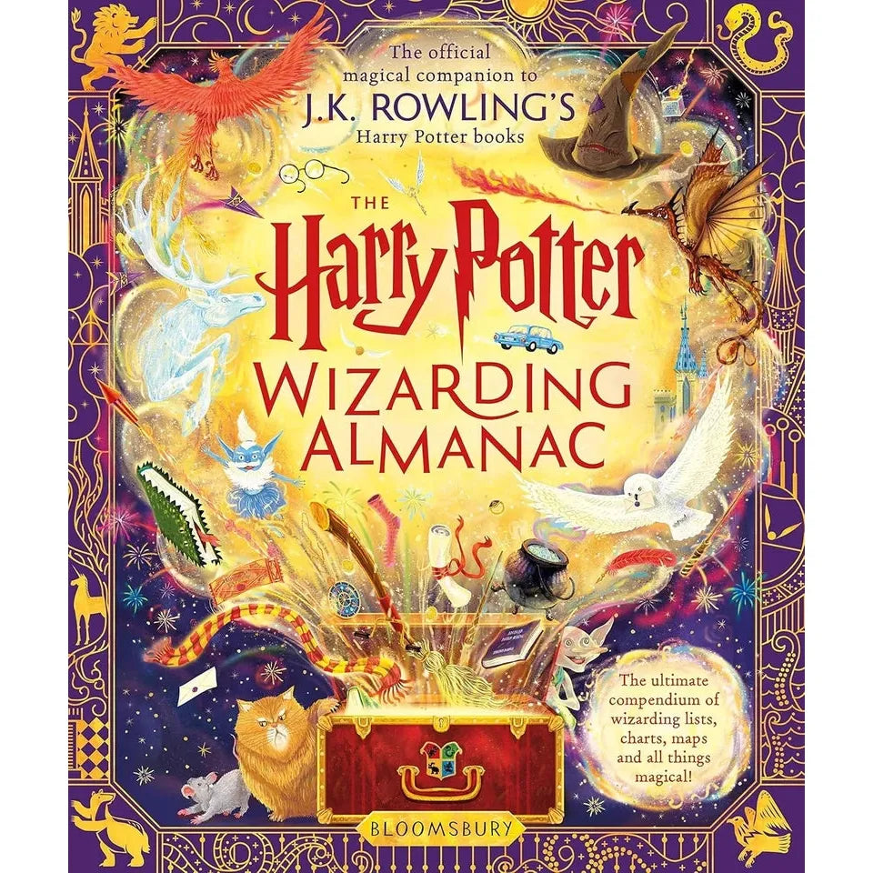 J.K. Rowling Harry Potter 2 Books Collection Set (Wizarding(HB), Christmas at Hogwarts)