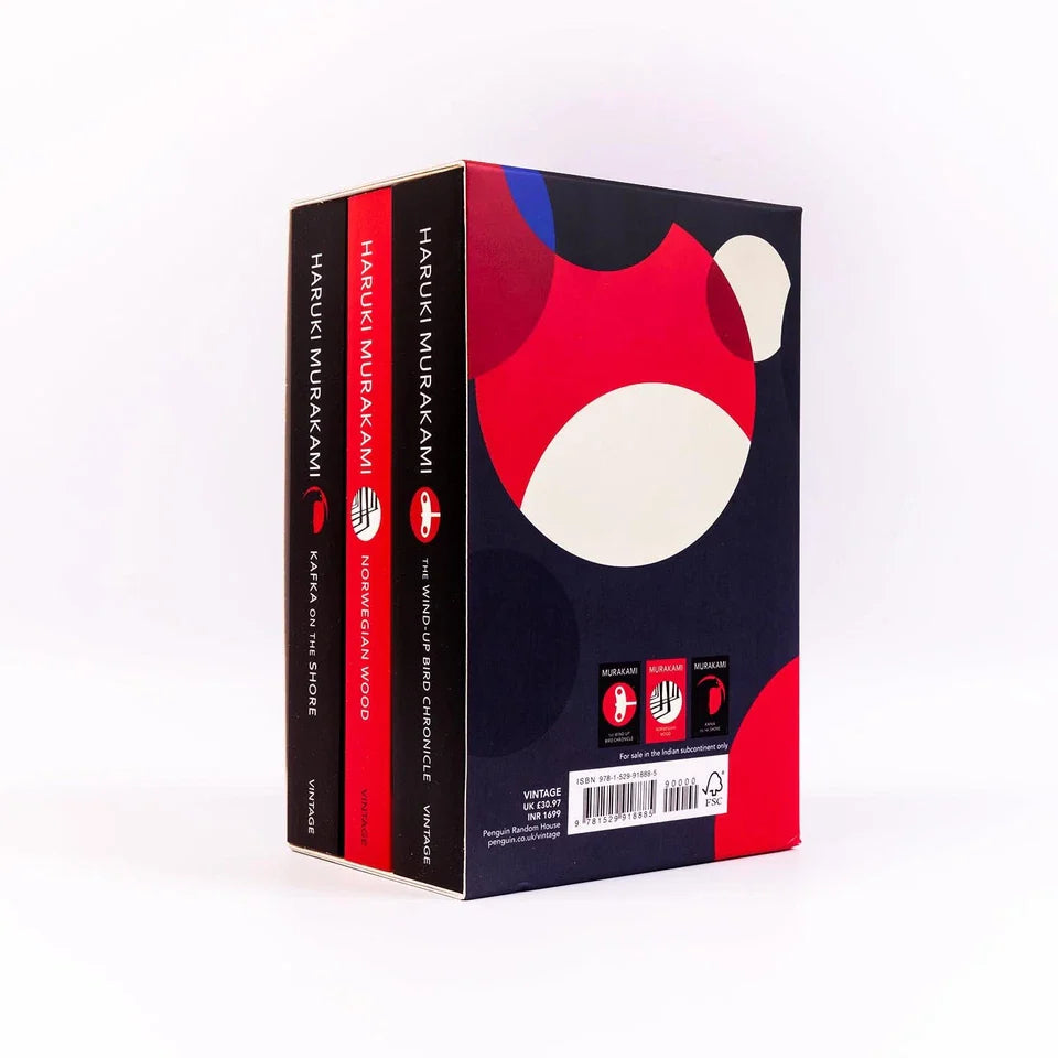 The Best of Murakami Collection 3 Books Box Set (Kafka on the Shore, Norwegian & The Wind-Up Bird Chronicle)