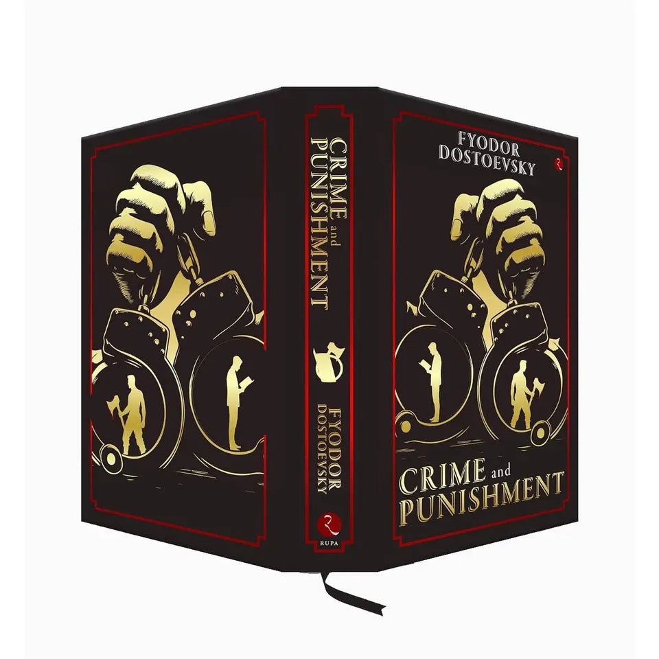 Crime and Punishment By Fyodor Dostoevsky (Deluxe Leather Bound Hardback Edition)