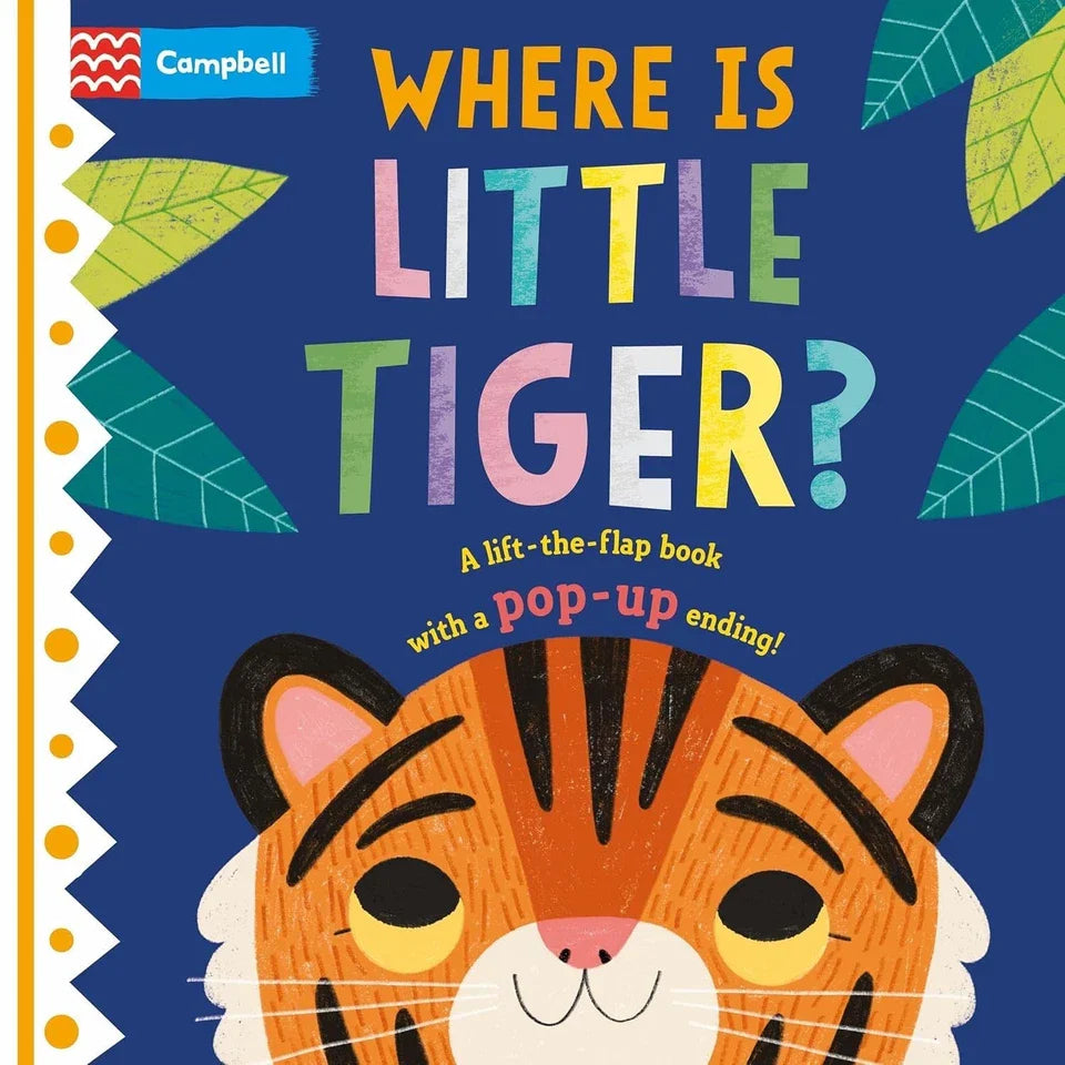 Where is Little... Series 4 Books Collection Set By Campbell Books (Where is Little Elephant?, Where is Little Tiger? & More)