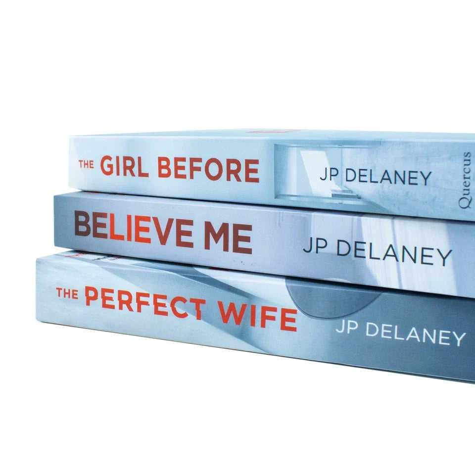 JP Delaney 3 Books Collection Set (The Girl Before, Believe Me  & The Perfect Wife)