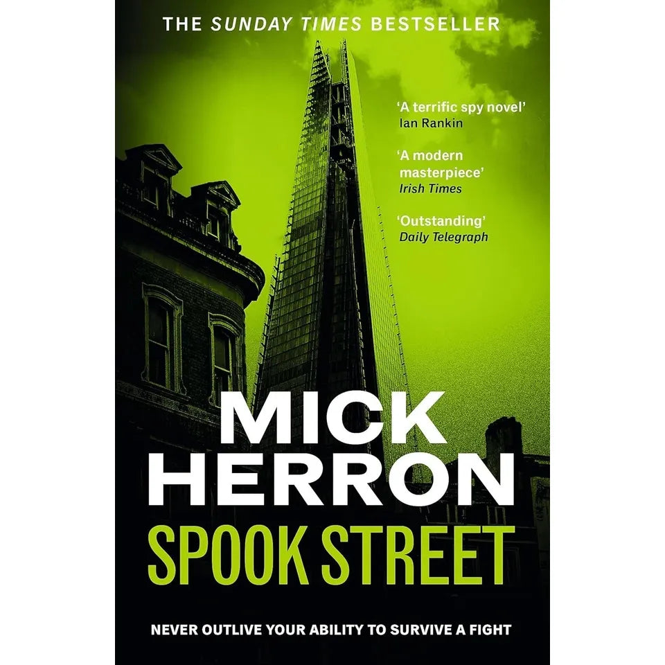Slough House Thriller Series 9 Books Collection Set by Mick Herron (Slow Horses, Dead Lions, Real Tiger, Spook Street & More)