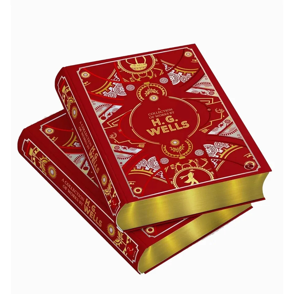 H.G. Wells A Collection Of Works Deluxe Leather Bound  by H.G. Wells