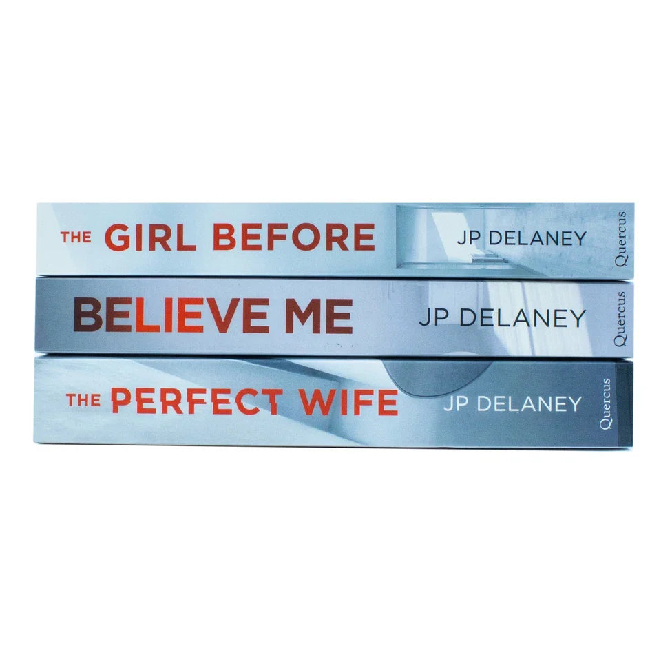 JP Delaney 3 Books Collection Set (The Girl Before, Believe Me  & The Perfect Wife)
