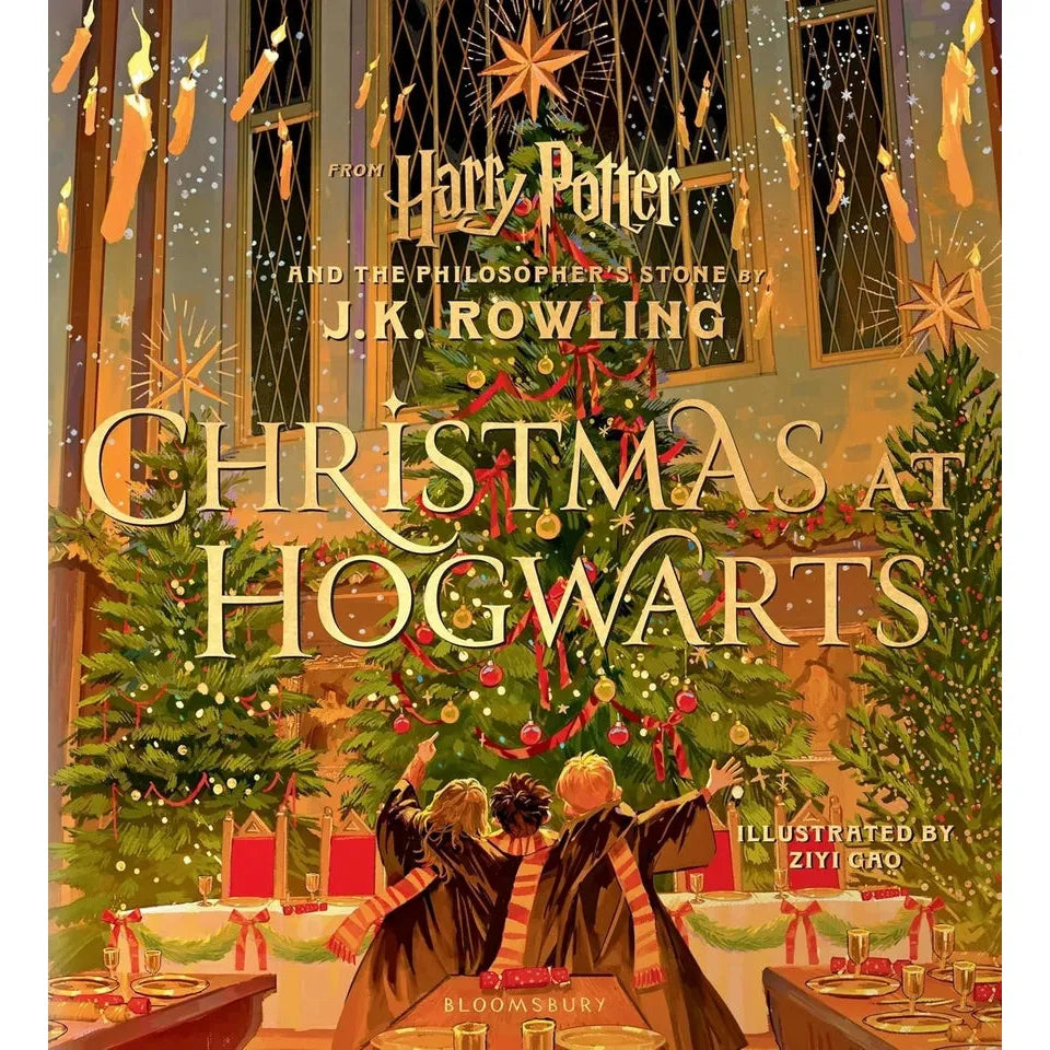 J.K. Rowling Harry Potter 2 Books Collection Set (Wizarding(HB), Christmas at Hogwarts)