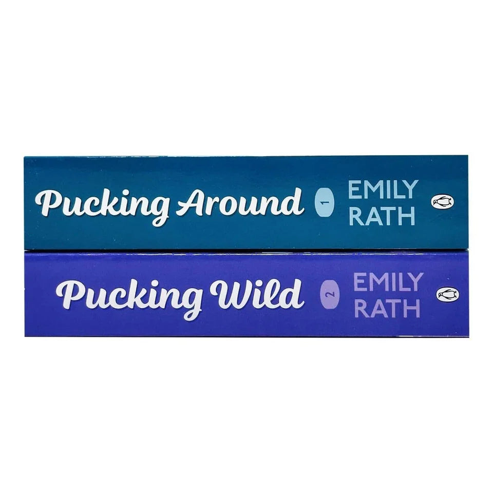 Jacksonville Rays Series By Emily Rath 2 Books Collection Set (Pucking Around, Pucking Wild)