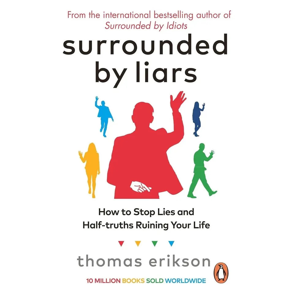 Surrounded by Liars, Psychology of Stupidity, Who The F*ck Are You 3 Books Collection Set