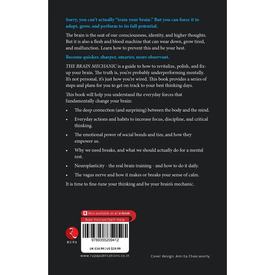 The Brain Mechanic: Think Smarter, Not Harder by Peter Hollins
