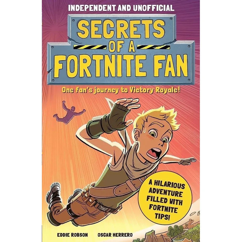 Secrets of a Fortnite Fan Series 3 Books Collection Set by Eddie Robson