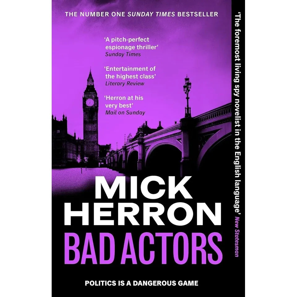 Slough House Thriller Series 9 Books Collection Set by Mick Herron (Slow Horses, Dead Lions, Real Tiger, Spook Street & More)