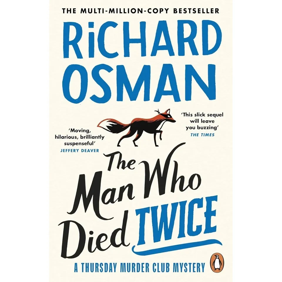 Thursday Murder Club Series 5 Books Collection Set by Richard Osman Last Devil