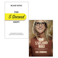 The 5 Second Shift by Blair Yates & The 5 Second Rule by Mel Robbins 2 Books Collection Set
