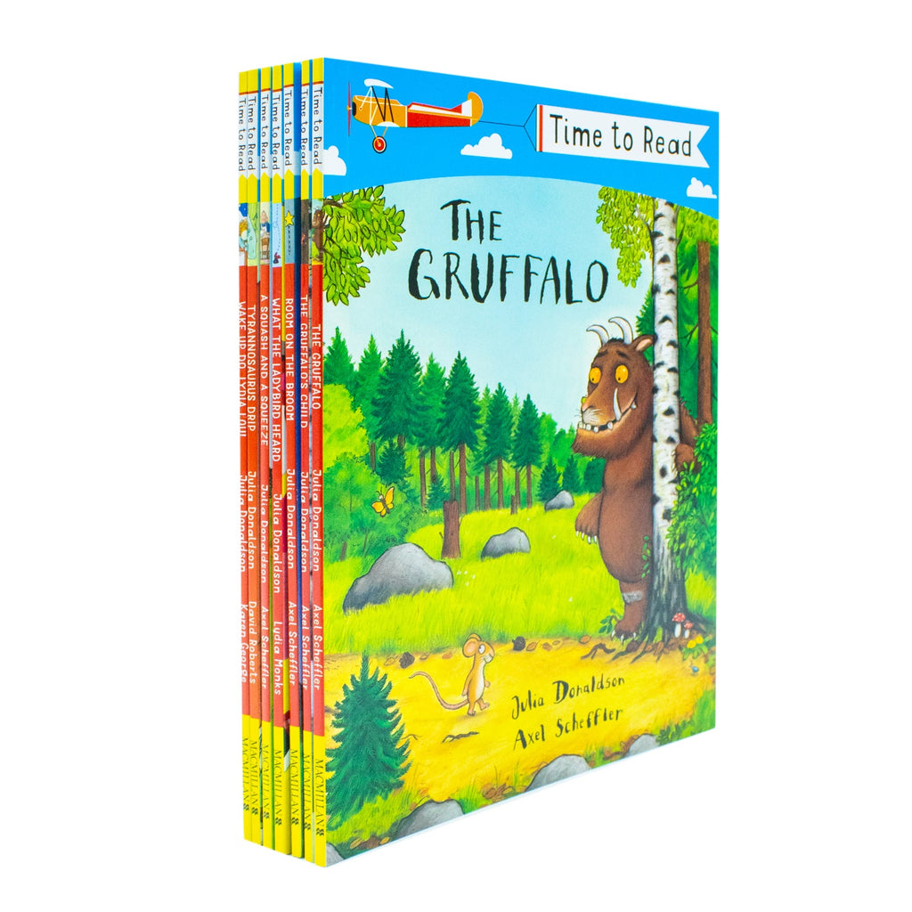 Time To Read Collection 7 Books Set By Julia Donaldson (What the Ladybird Heard)